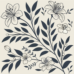 seamless floral pattern