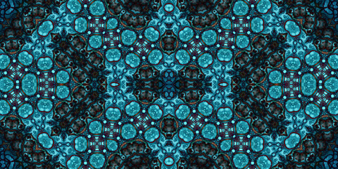 Seamless abstract pattern. The texture of the pattern is symmetrical. Endless pattern