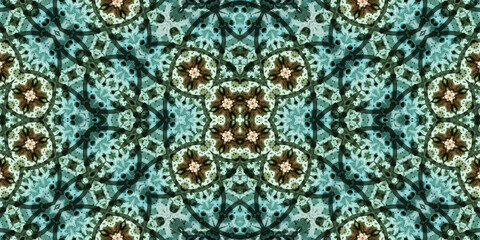 Seamless abstract pattern. The texture of the pattern is symmetrical. Endless pattern