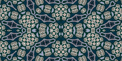 Seamless abstract pattern. The texture of the pattern is symmetrical. Endless pattern