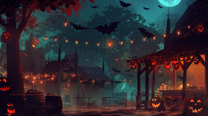 halloween event background