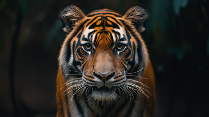 A majestic animal in its natural habitat, showcasing its beauty and the vibrant ecosystem surrounding it