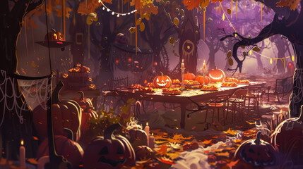 halloween event background