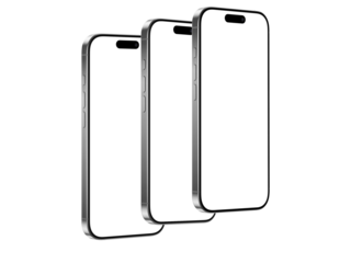 High quality realistic 3d render smartphone ui ux screen mockup with transparent PNG