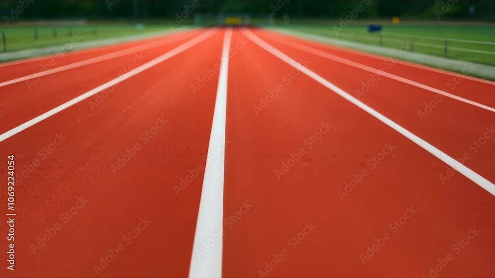 Poster running track: the path to success