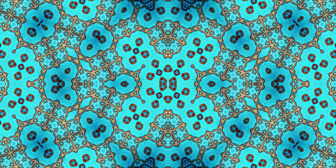 Seamless abstract pattern. The texture of the pattern is symmetrical. Endless pattern