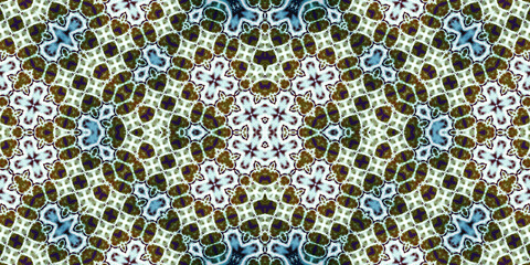 Seamless abstract pattern. The texture of the pattern is symmetrical. Endless pattern
