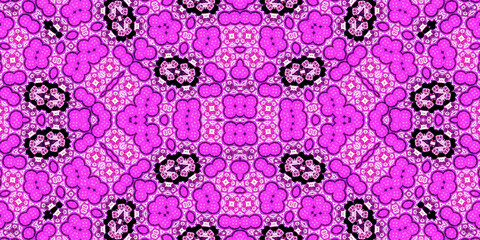 Seamless abstract pattern. The texture of the pattern is symmetrical. Endless pattern