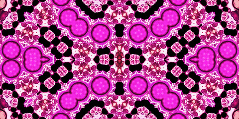 Seamless abstract pattern. The texture of the pattern is symmetrical. Endless pattern