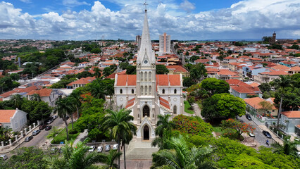 Central Church At Mococa In Sao Paulo Brazil. Religion Background. Catholic Church. Central Square. Central Church At Mococa In Sao Paulo Brazil. Countryside City. Mococa Brazil. 