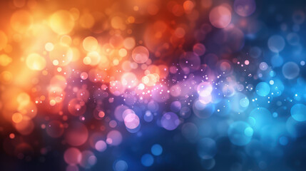 blue orange and purple gradient background with blur