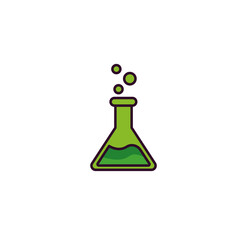 Lab icon flat vector design