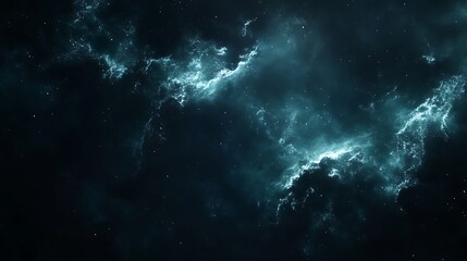 Fototapeta premium Vibrant digital art of cosmic night sky in detail image