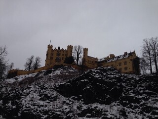 Fototapeta premium old castle in the mountains