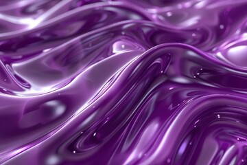 Obraz premium Abstract Purple Liquid with Smooth, Wavy Texture
