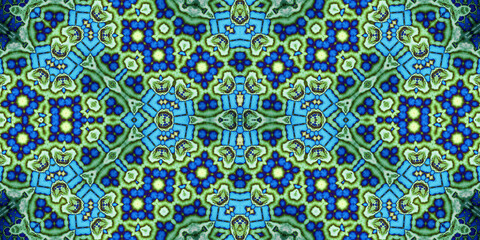 Seamless abstract pattern. The texture of the pattern is symmetrical. Endless pattern