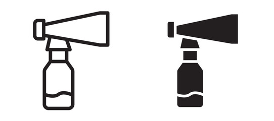 Air horn vector icon.