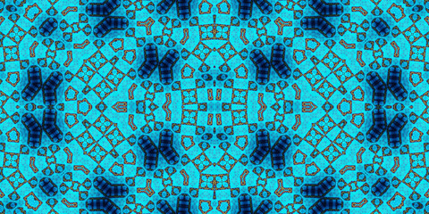 Seamless abstract pattern. The texture of the pattern is symmetrical. Endless pattern