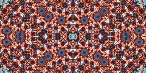 Seamless abstract pattern. The texture of the pattern is symmetrical. Endless pattern