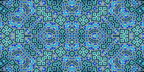 Seamless abstract pattern. The texture of the pattern is symmetrical. Endless pattern