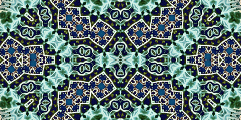 Seamless abstract pattern. The texture of the pattern is symmetrical. Endless pattern