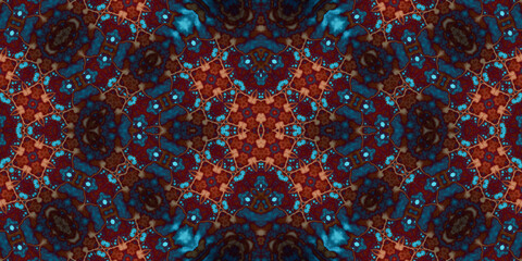 Seamless abstract pattern. The texture of the pattern is symmetrical. Endless pattern
