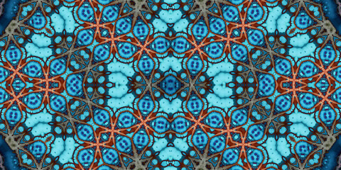 Seamless abstract pattern. The texture of the pattern is symmetrical. Endless pattern