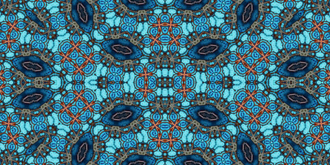 Seamless abstract pattern. The texture of the pattern is symmetrical. Endless pattern