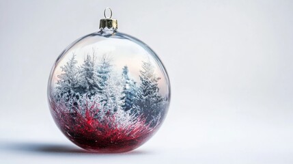A hand-made Christmas bauble