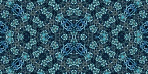 Seamless abstract pattern. The texture of the pattern is symmetrical. Endless pattern