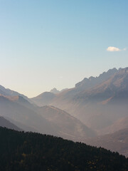 Paysage des alpes fran&ccedil;aises