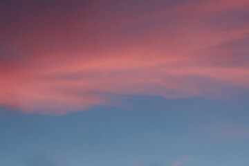 pastel pink and blue cloud background