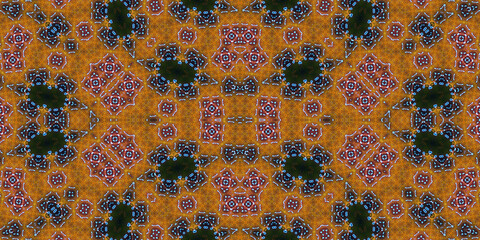 Seamless abstract pattern. The texture of the pattern is symmetrical. Endless pattern