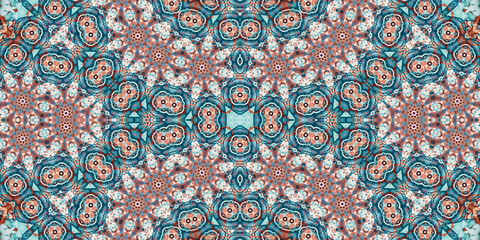 Seamless abstract pattern. The texture of the pattern is symmetrical. Endless pattern