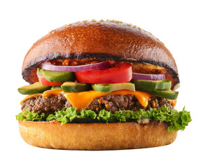 PNG Mexican burger isolated on white background. Png PNG Mexican burger  transparent photograph, png burger