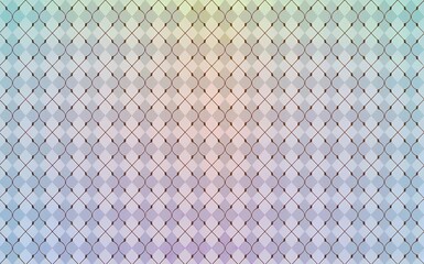 Geometric Gradient Mesh Pattern