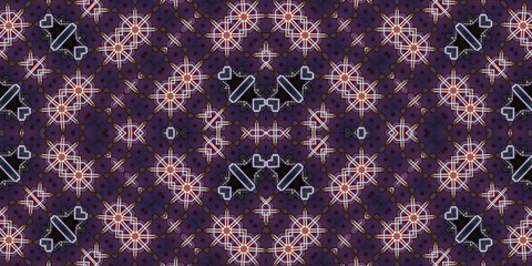 Seamless abstract pattern. The texture of the pattern is symmetrical. Endless pattern