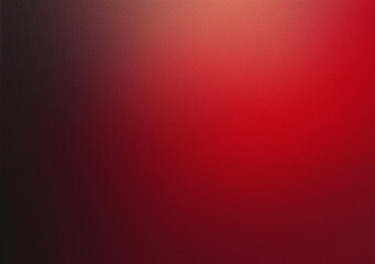 Fototapeta premium Red black abstract blurred color gradient background with grainy texture effect, copy space