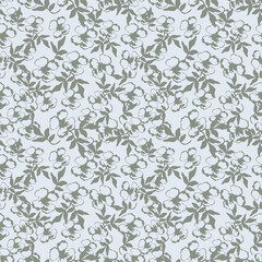 flower pattern floral seamless nature illustration vector