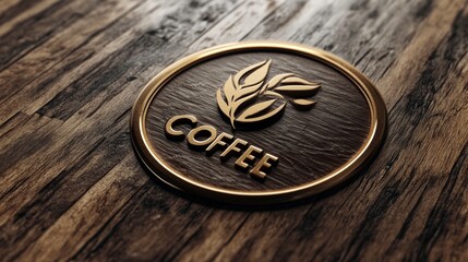 Coffee shop logo