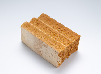 fruit pastille on a white background