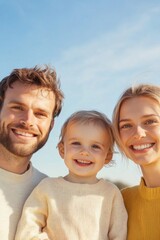 happy family enjoying quality time together outdoors