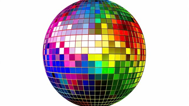 recommend clip art: Colorful disco ball clipart