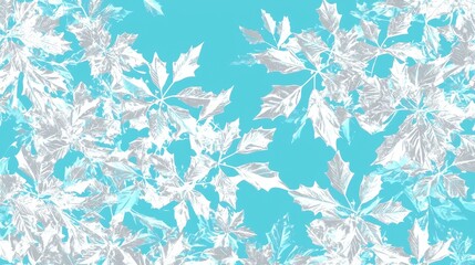 Fototapeta premium Create a stunning christmas background featuring abstract snowflakes for your holiday designs