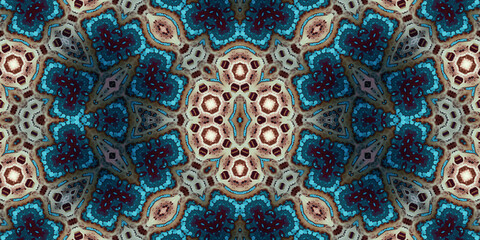 Seamless abstract pattern. The texture of the pattern is symmetrical. Endless pattern