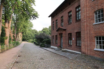Blick in die Altstadt von Barmstedt in Schleswig-Holstein