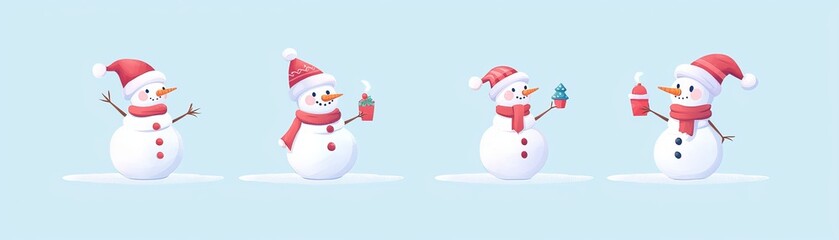 Kids create hilarious expressions while decorating a grumpy snowman in winter wonderland fun