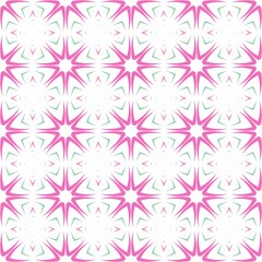 Illustration design of a green-purple repeating pattern on a white background - suitable for prints