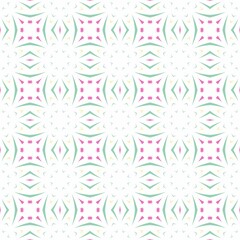 Illustration design of a green-purple repeating pattern on a white background - suitable for prints