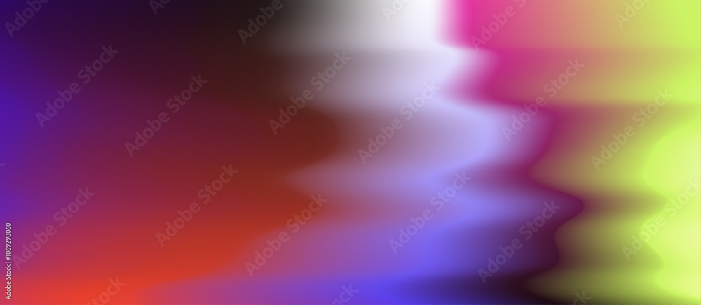 Poster abstract blurred background with colorful stains.
